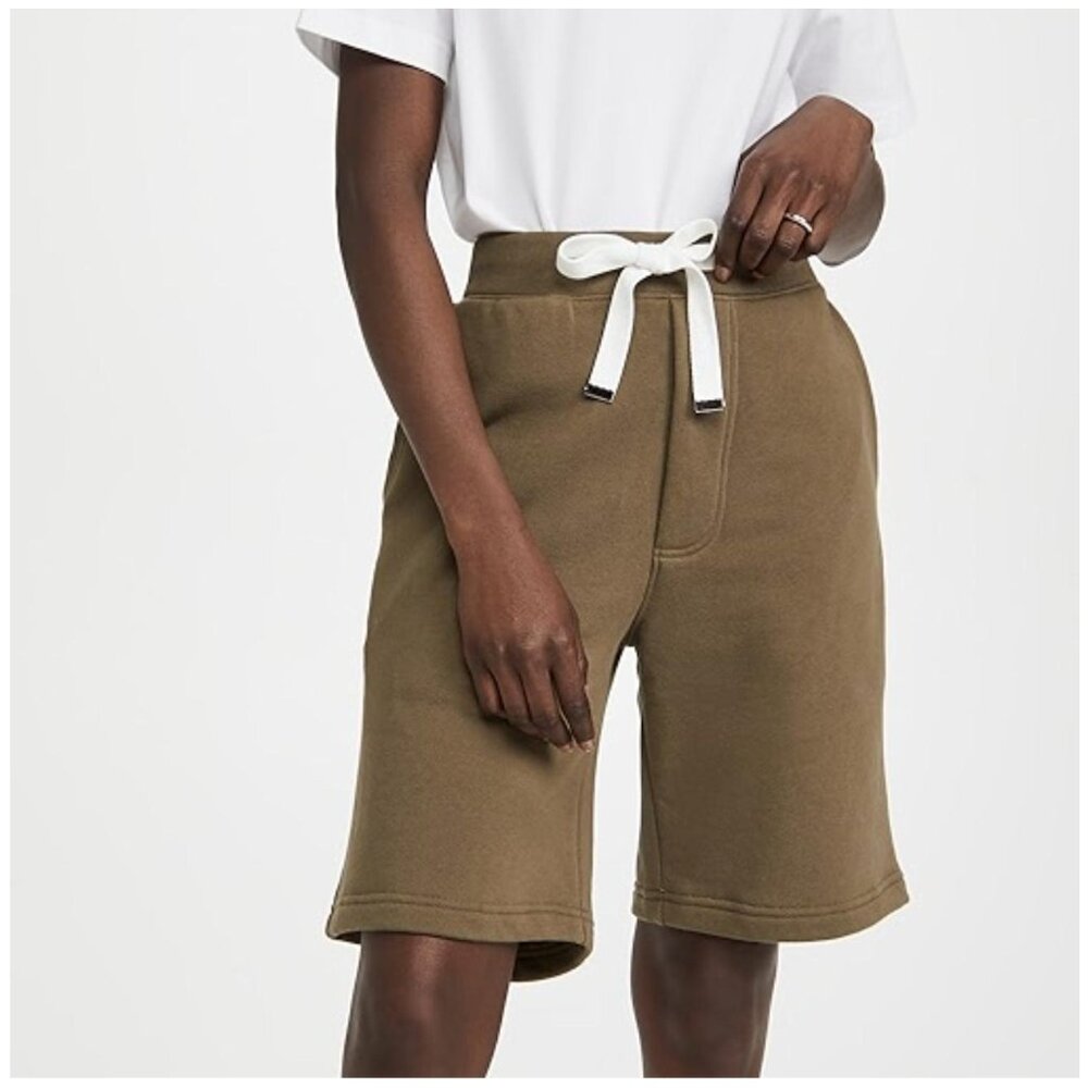 Tibi Tibi Khaki Terry Shorts Unisex Size XS NWT
